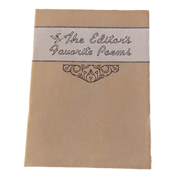 The Editor's Favorite Poems The House of Sunshine Litchfield Ill Vtg Poetry - Picture 1 of 10